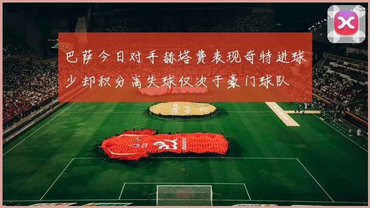巴萨今日对手赫塔费表现奇特进球少却积分高失球仅次于豪门球队