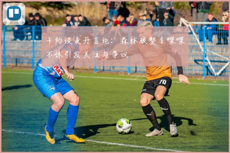 卡约谈麦丹言论：森林狼整季喋喋不休引发关注与争议